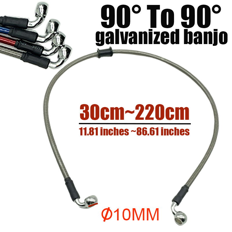 Motorcycle Brake Cable - 10mm 90 graus motocicleta bicicleta da