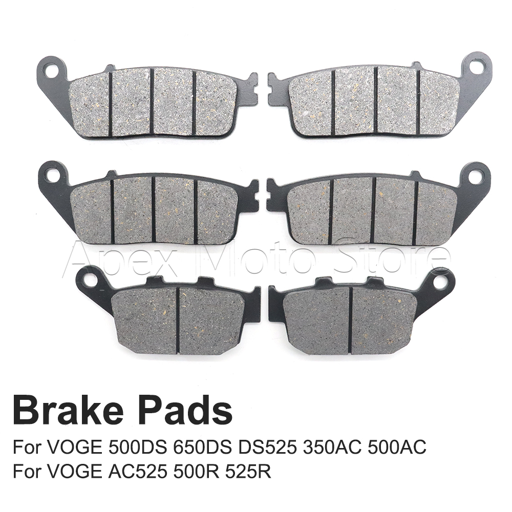 Motorcycle Brake Pads - Pastilhas de Freio Dianteiras e Traseiras