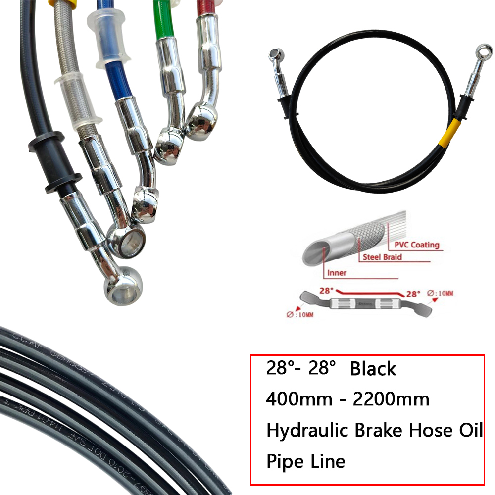 Motorcycle Brake Cable - 28 ° -28 ° Mangueira de