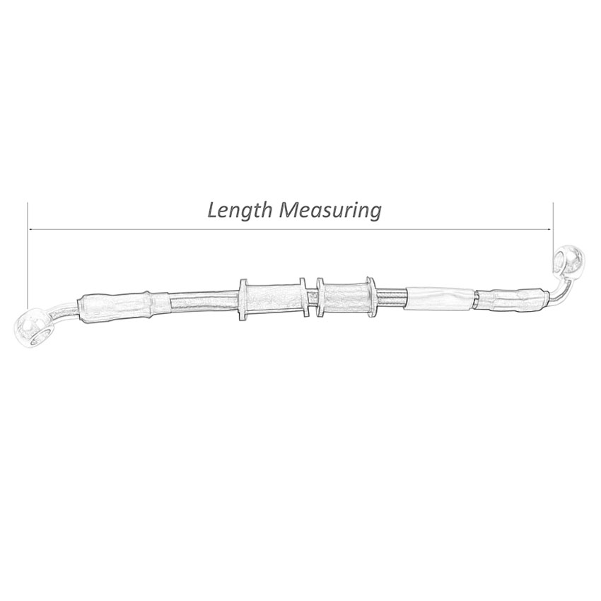 Cabo hidráulico da linha do po - Motorcycle Brake Cable avaliação e preço